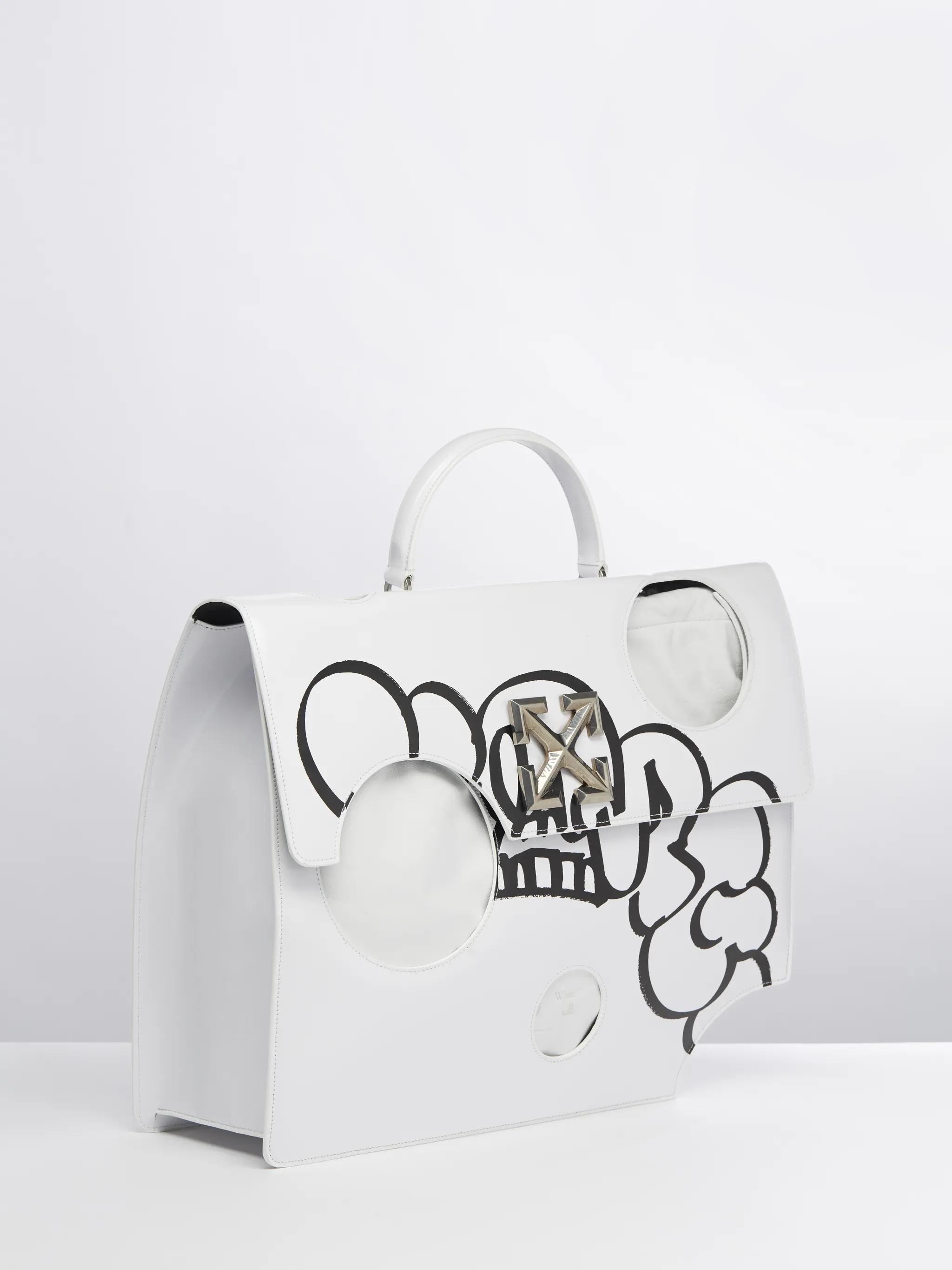 white handbag