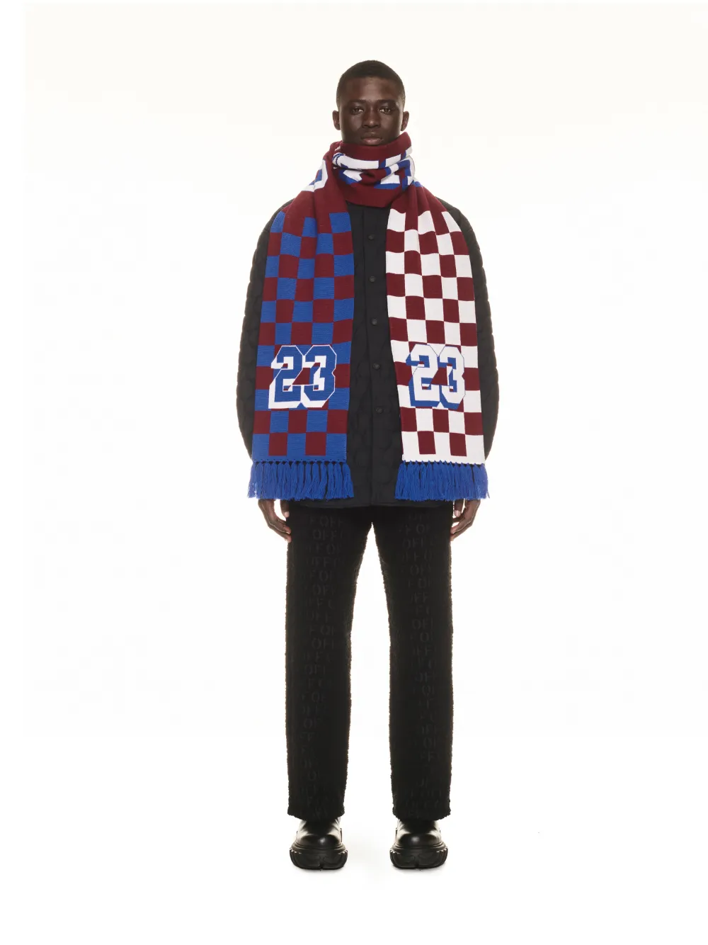 Off white shop scarf sale