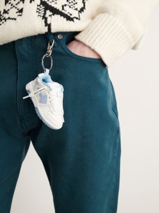 OOO KEYCHAIN in white | Off-White™ Official US