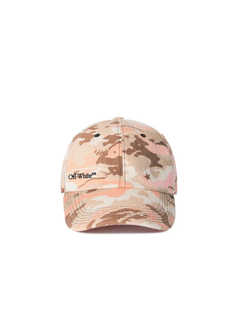 ORANGE CAMO BASEBALL CAP