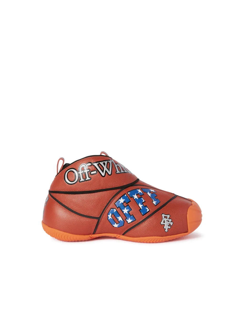 nike off white orange shoes