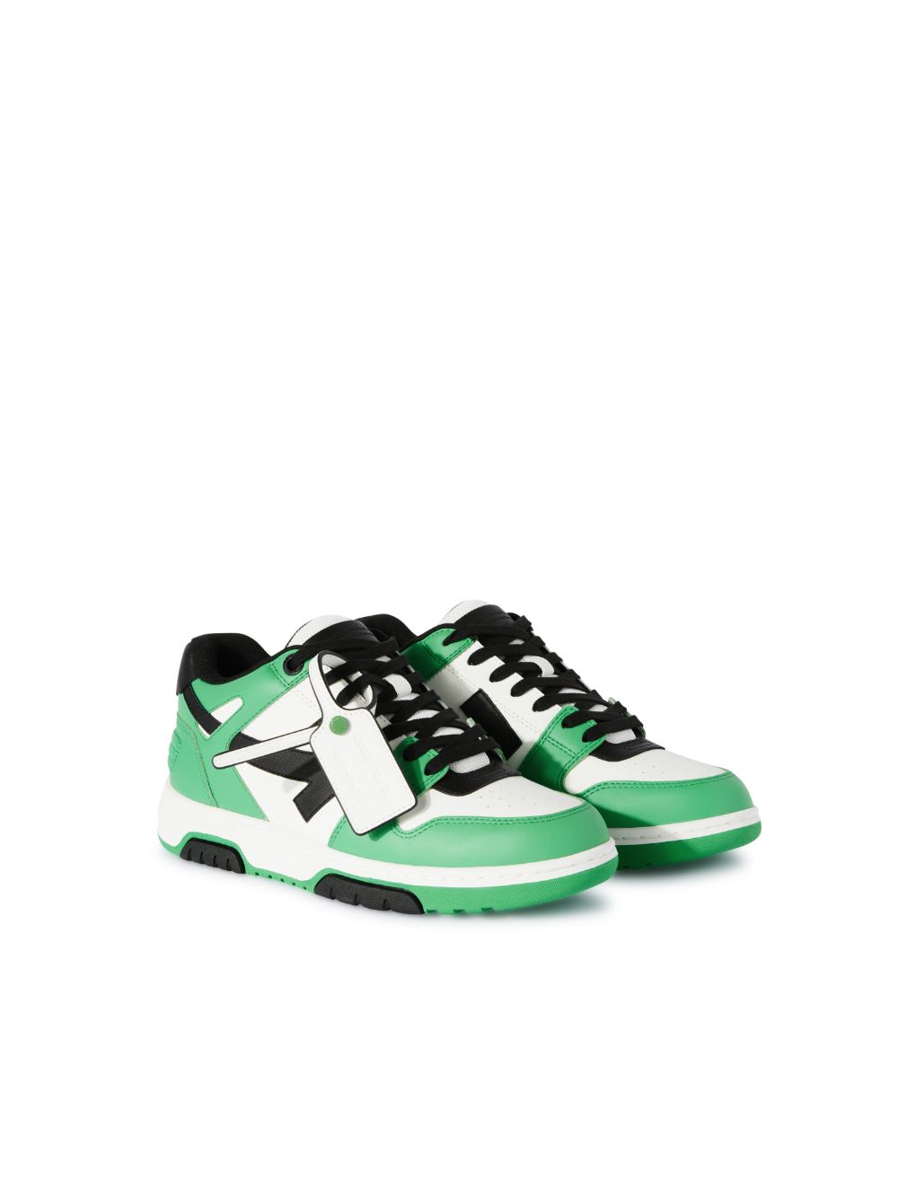 Off white shop green man