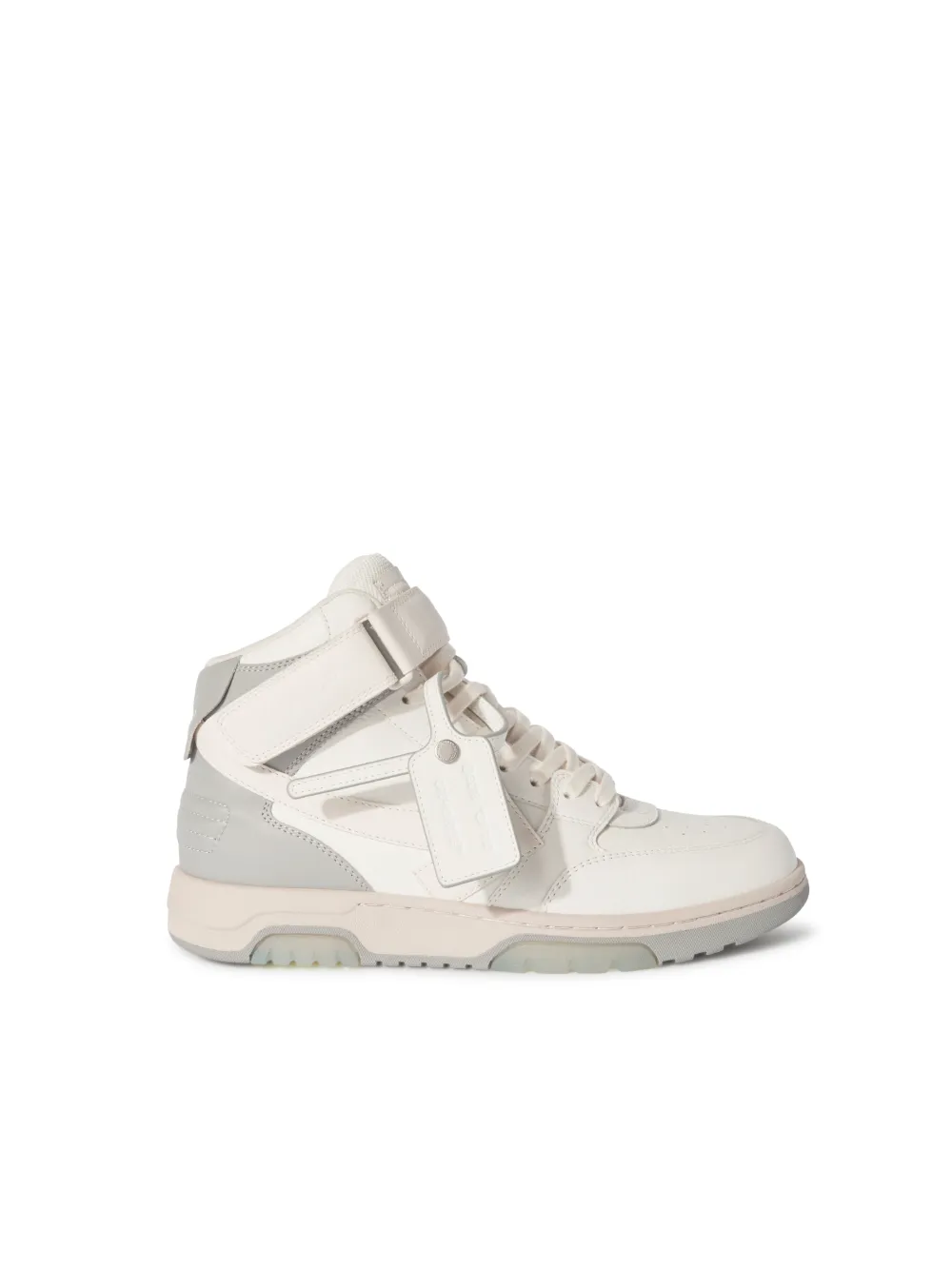 OUT OF OFFICE MID TOP LEA in white | Off-White™ Official LB