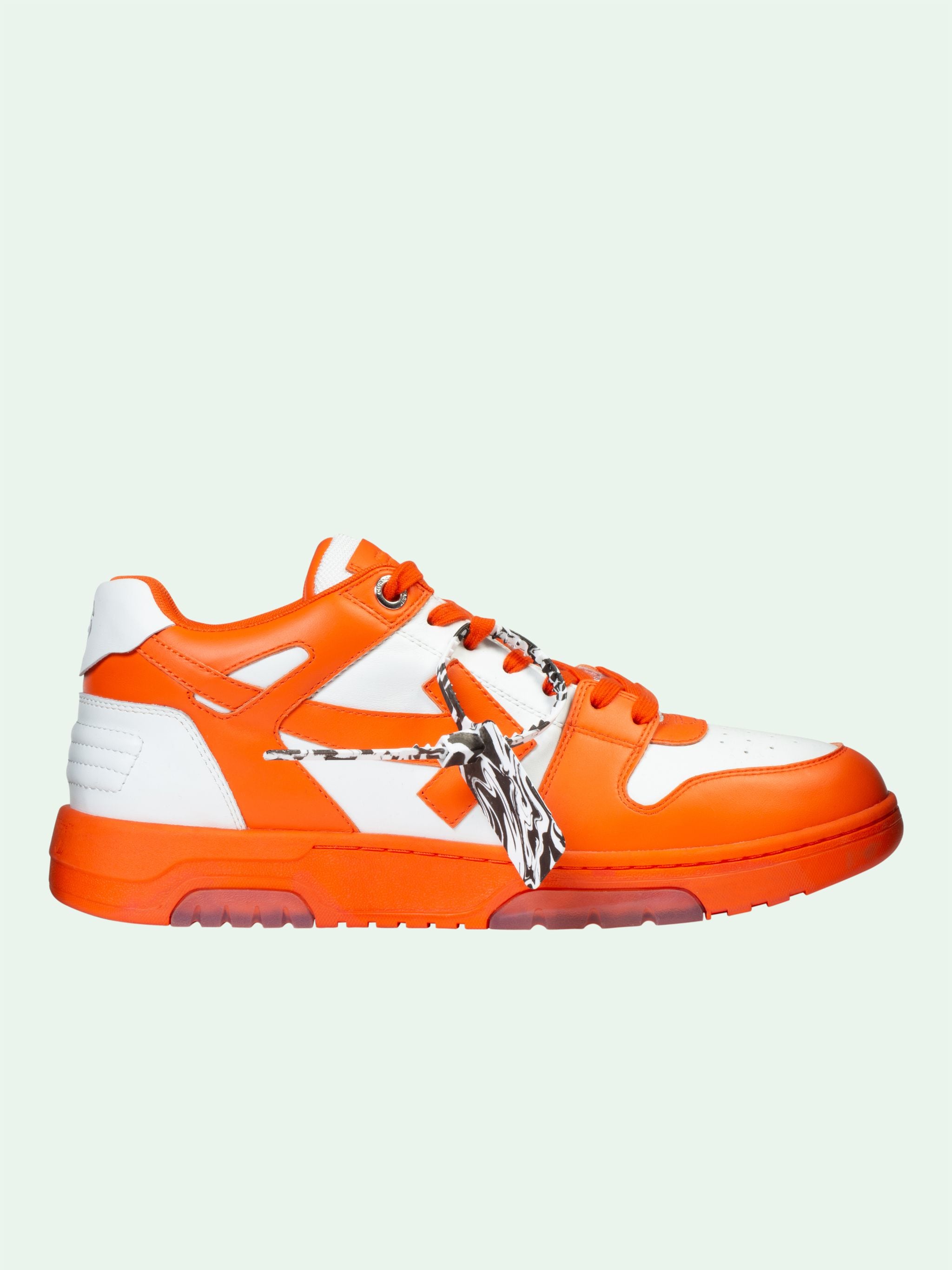 off white orange sneakers