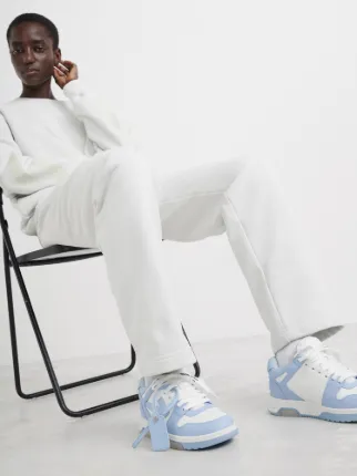 off white light blue