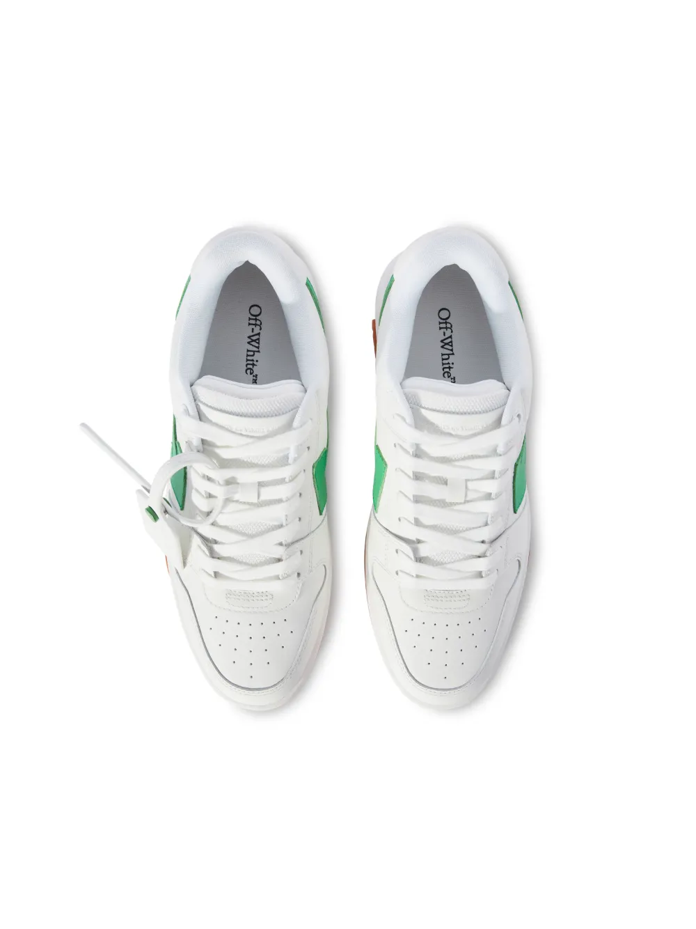 out of office off white green