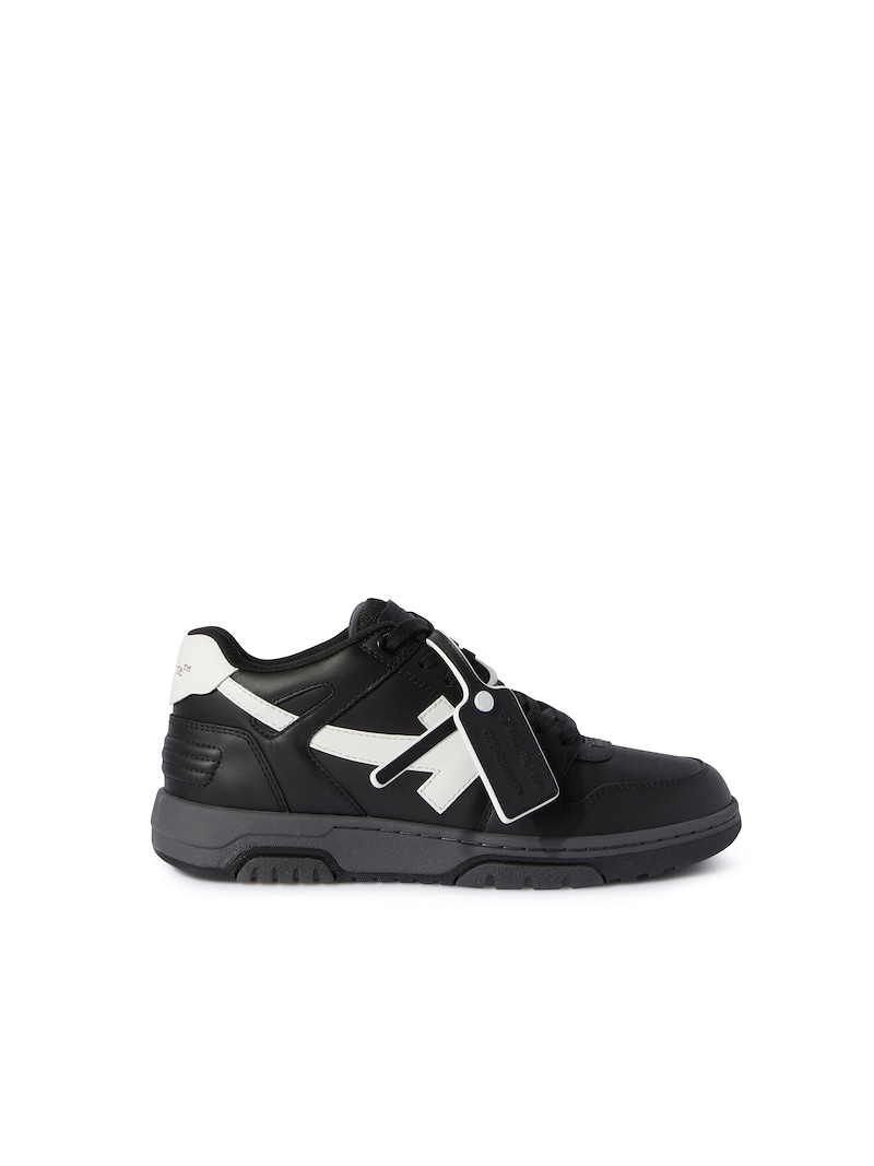 Off-White Out of Office 'For Walking' Sneakers - Male - Rubber/Fabric - 39 - Black