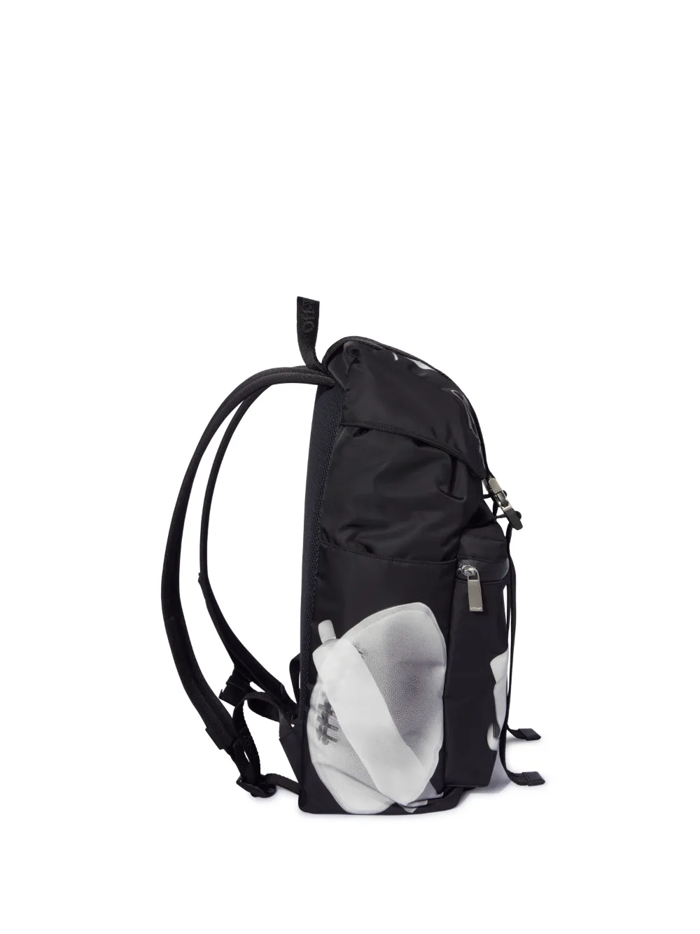 Black off white backpack best sale