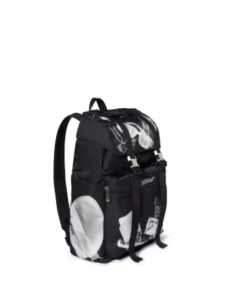 Black off white backpack hotsell