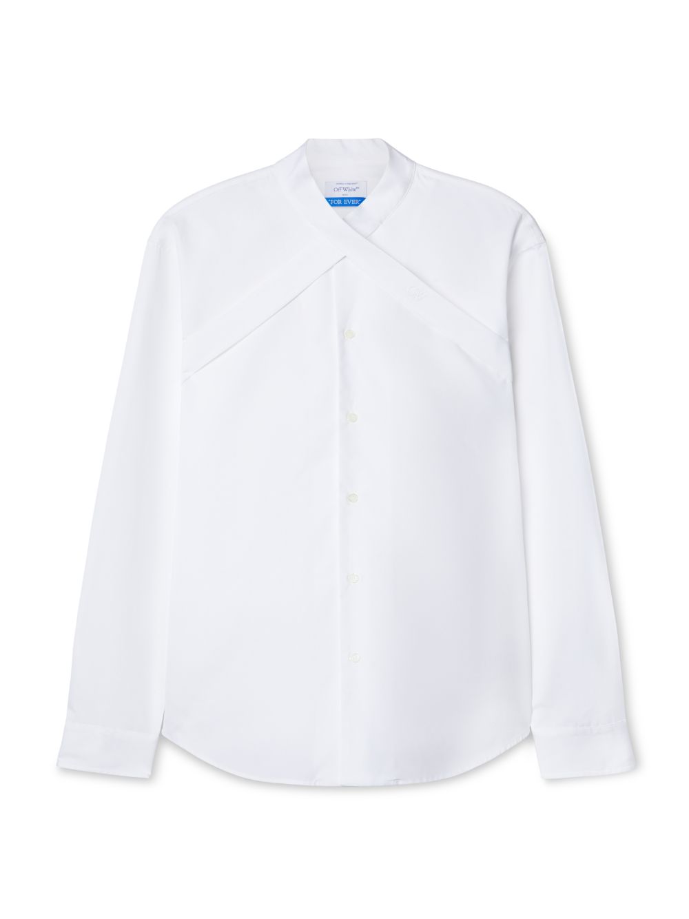 Off white collar shirt new arrivals