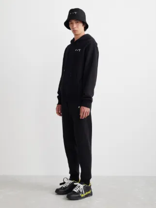 Off white cheap logo slim hoodie