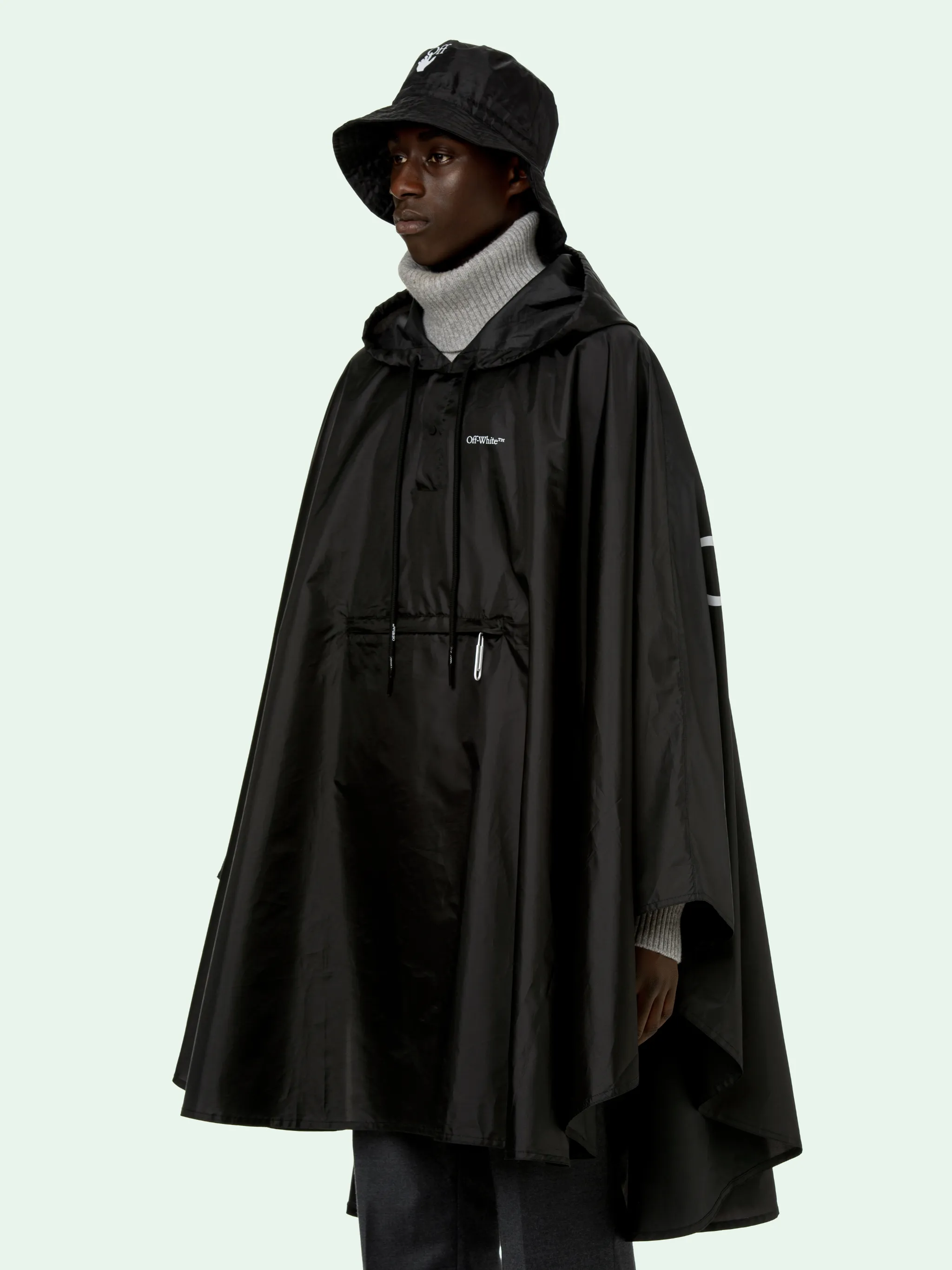 off white waterproof jacket