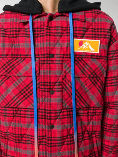 off white flannel jacket