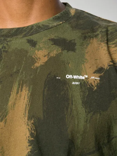 off white camo tshirt