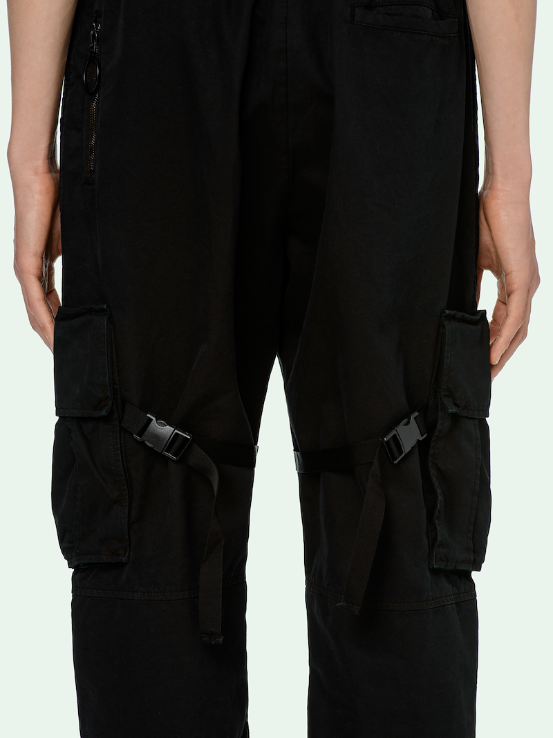 off white parachute cargo pants