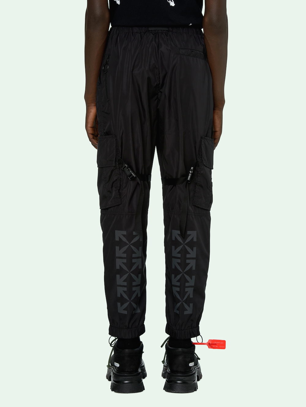 off white parachute cargo pants