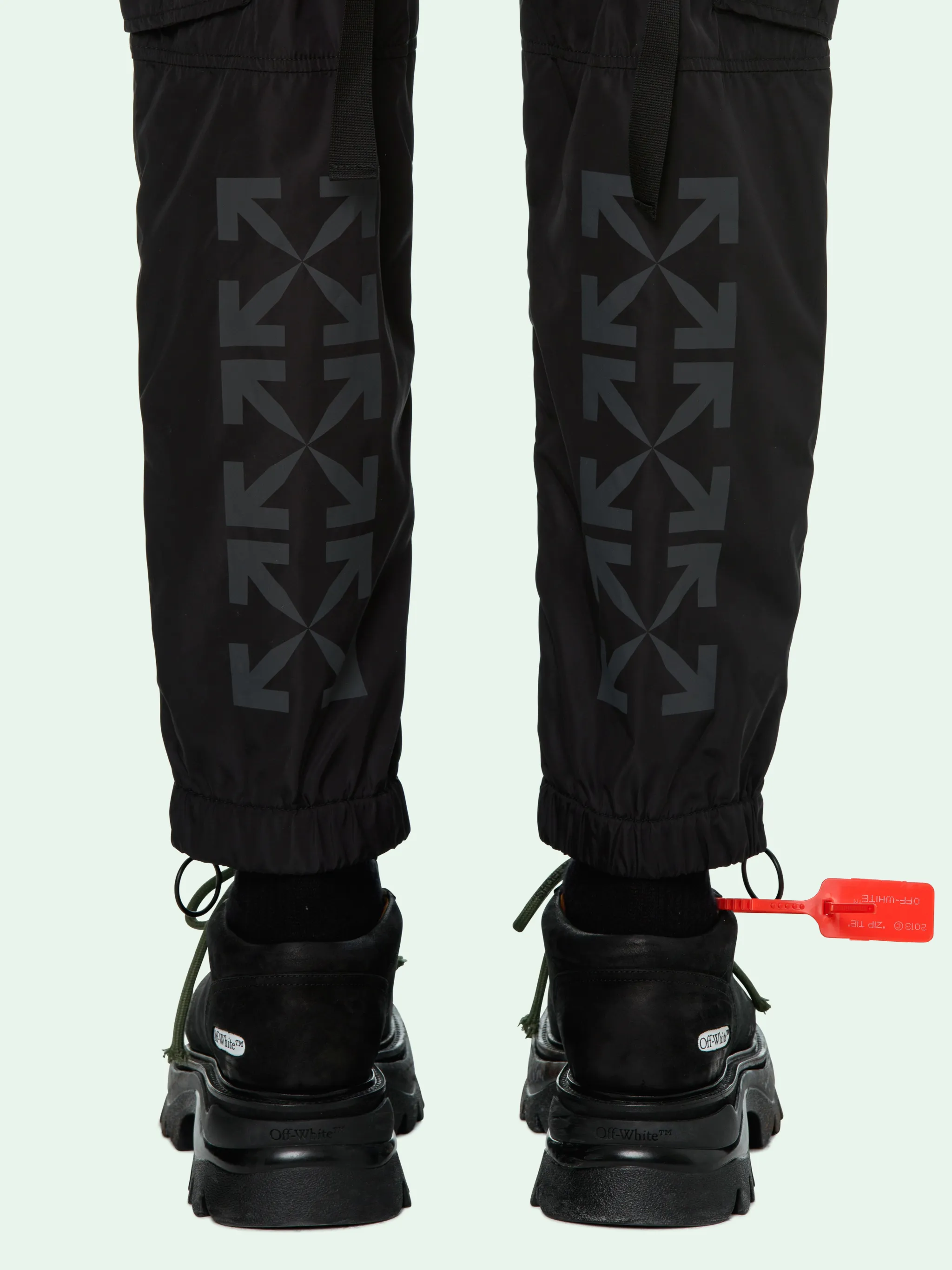 off white cargo jeans