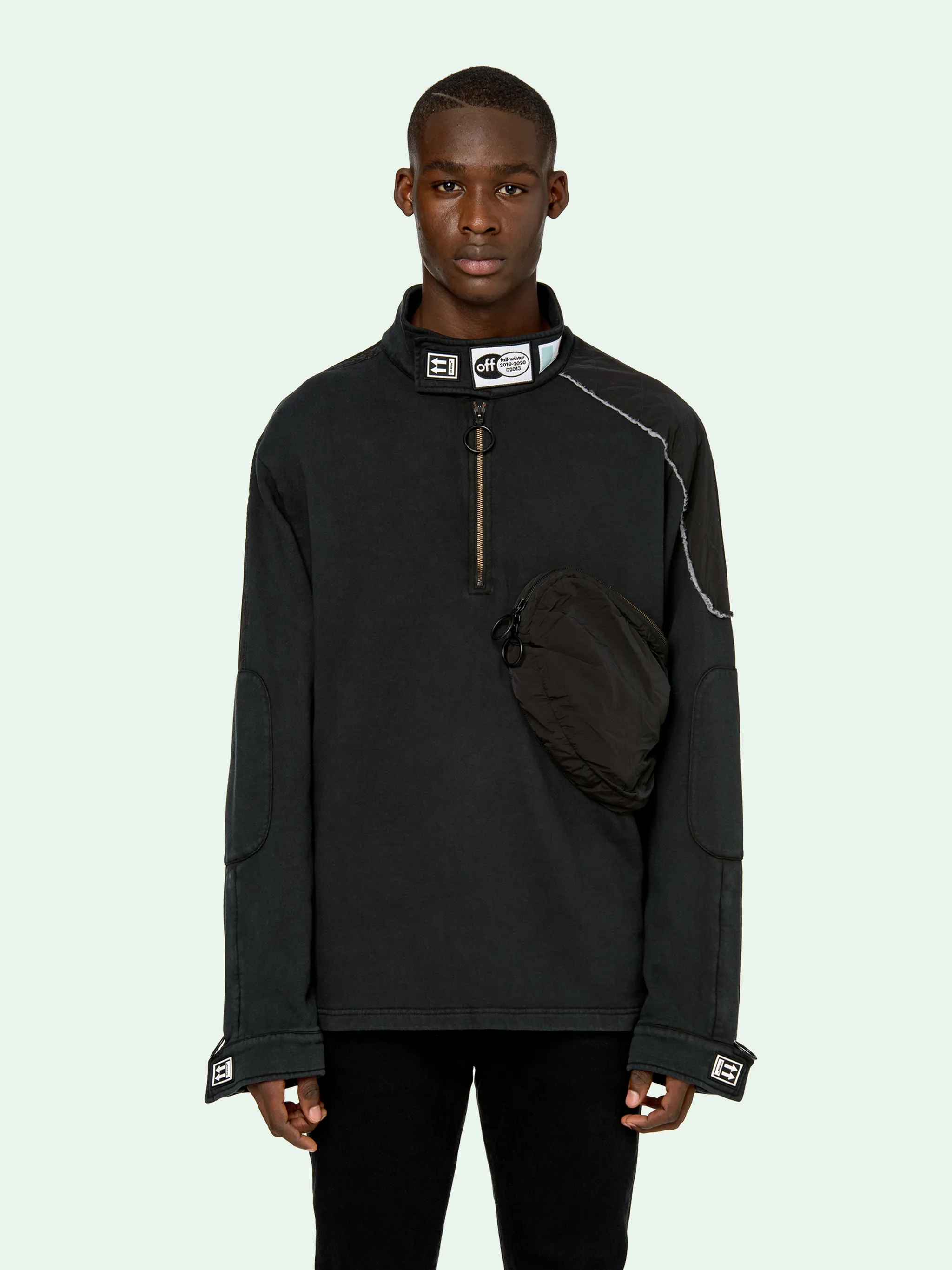 off white parachute hoodie