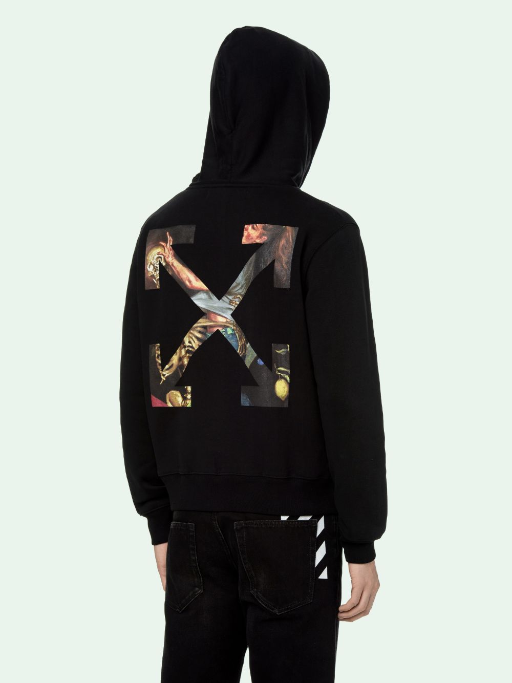 PASCAL ARROW OVER HOODIE in black | Off-White™ Official US