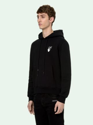 PASCAL ARROW OVER HOODIE in black | Off-White™ Official US