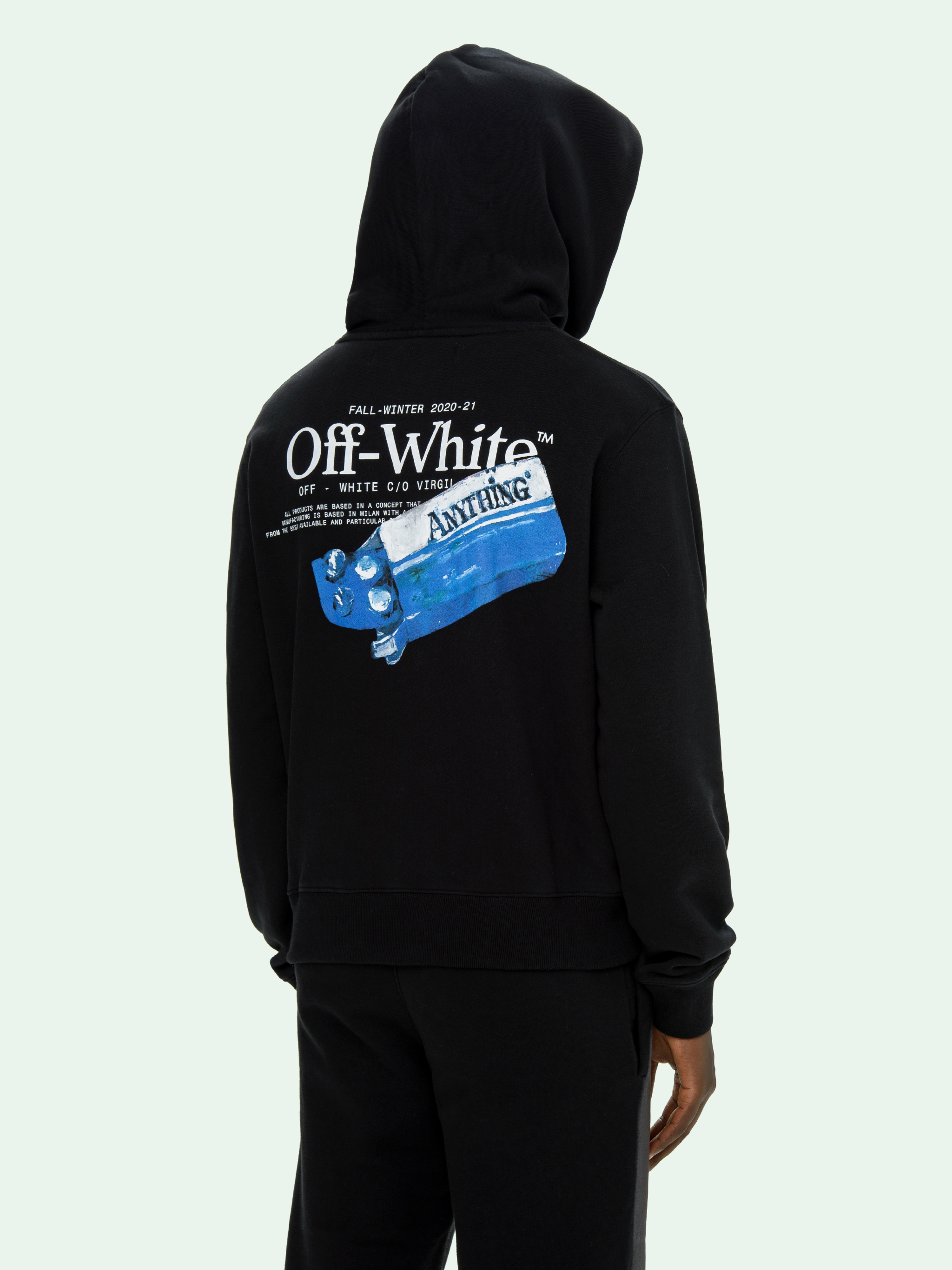 off white pascal hoodie