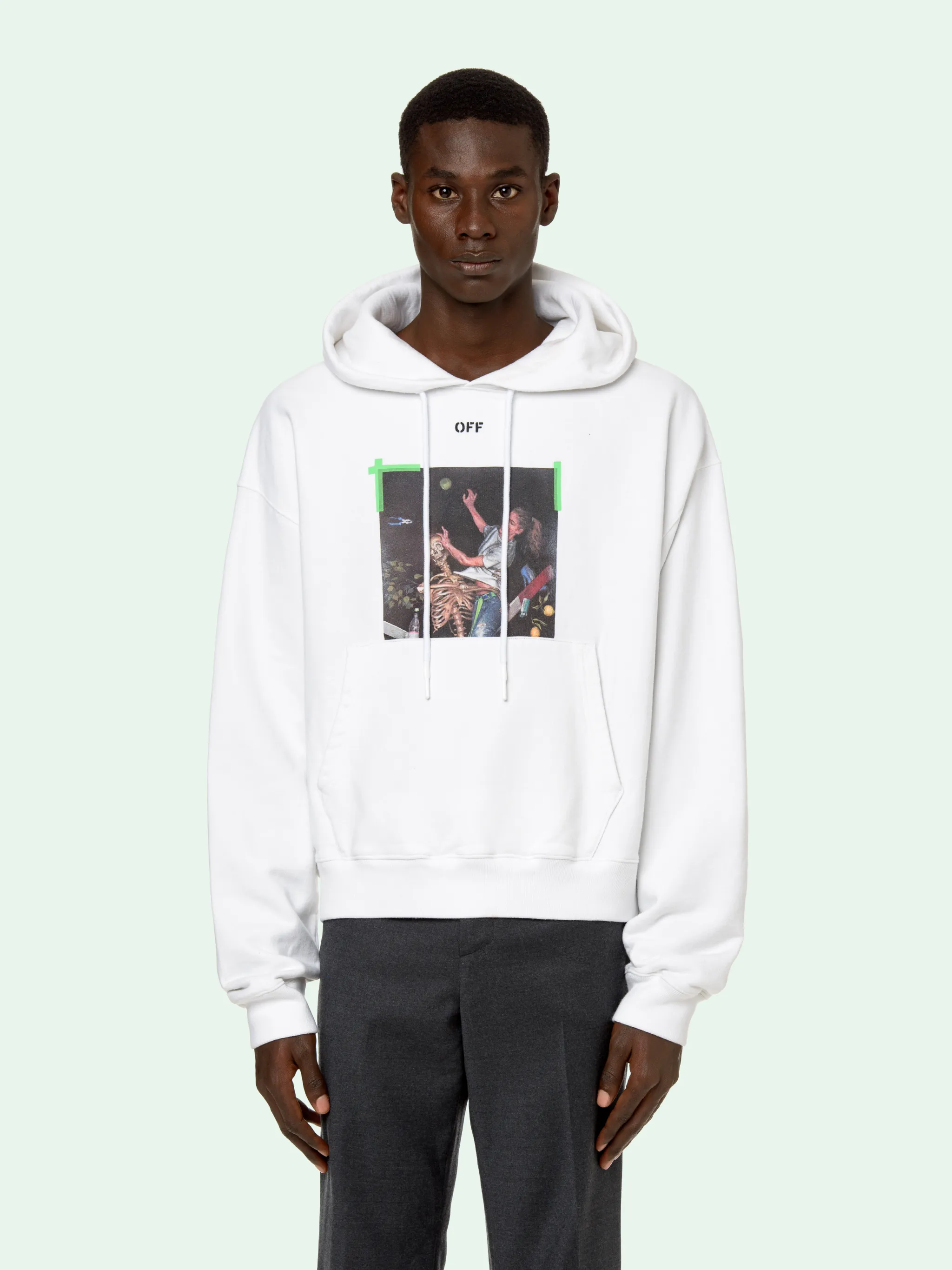 off white hoodie xxs