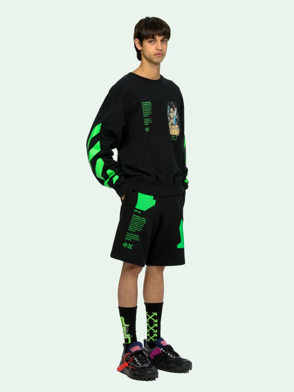 Off white cheap pascal painting sweatshirt