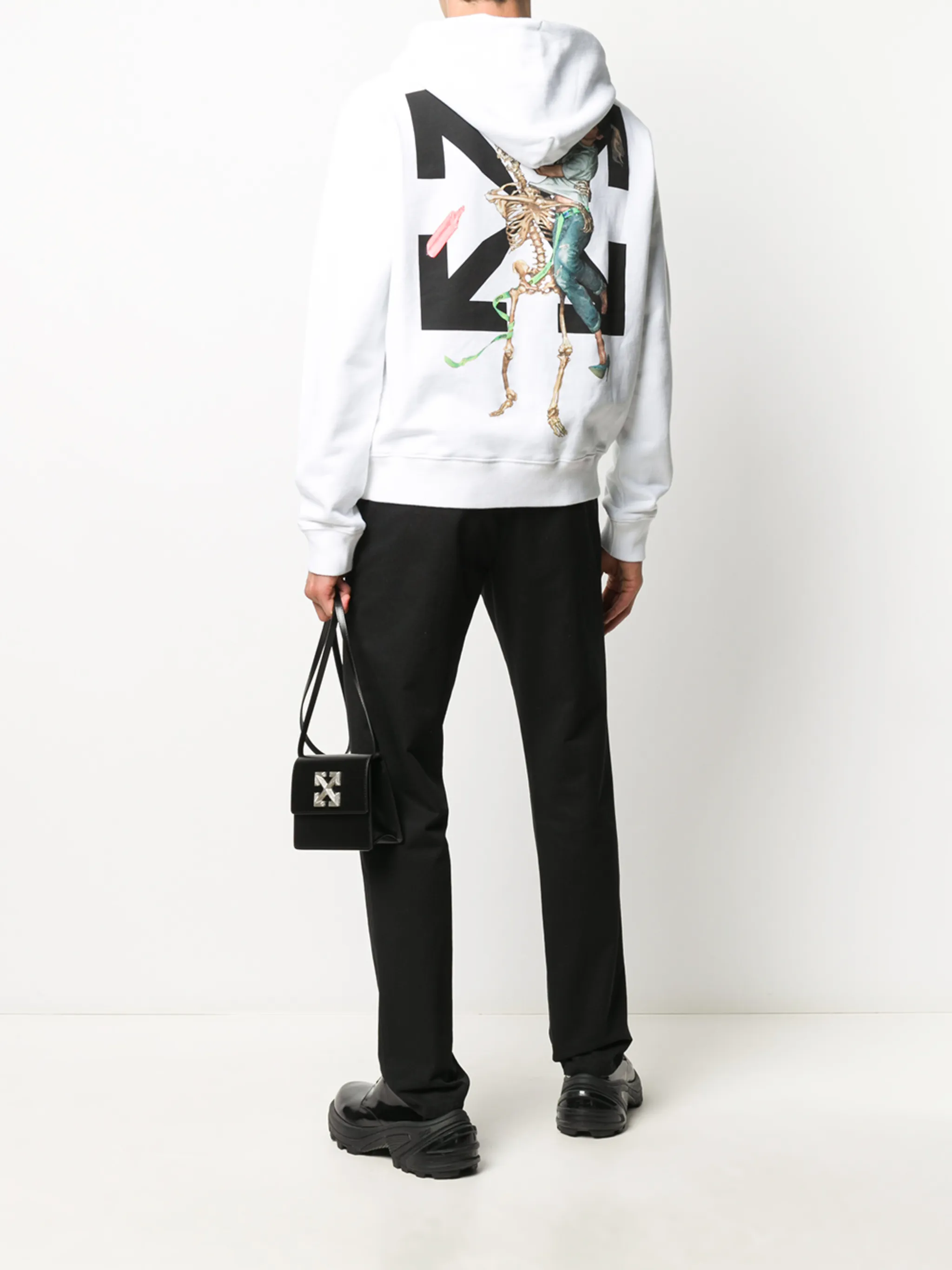 Off-White Pascal skeleton painting hoodie | Eraldo.com US Off-White Pascal skeleton painting hoodie | Eraldo.com US
