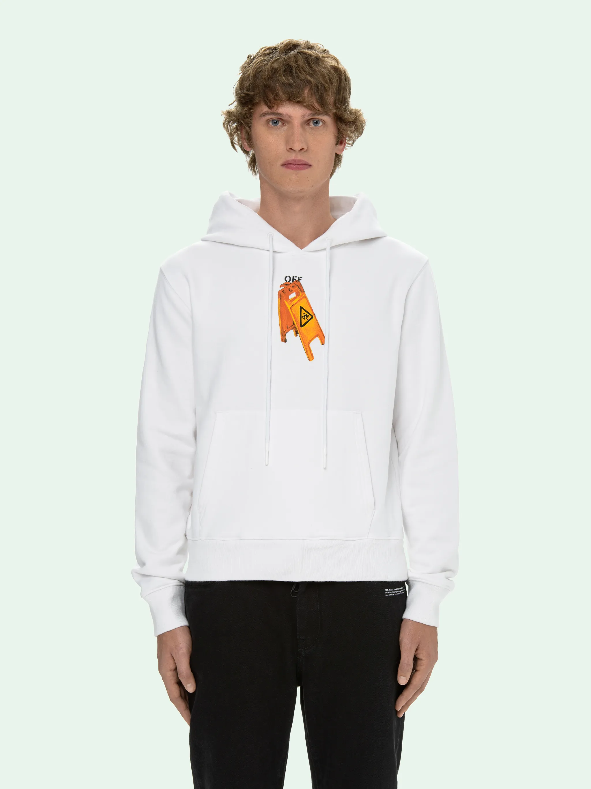 off white hoodie skeleton