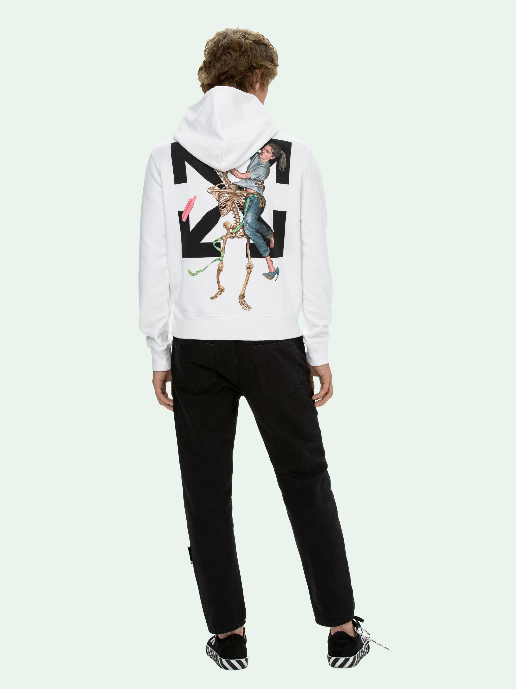 off white painting hoodie