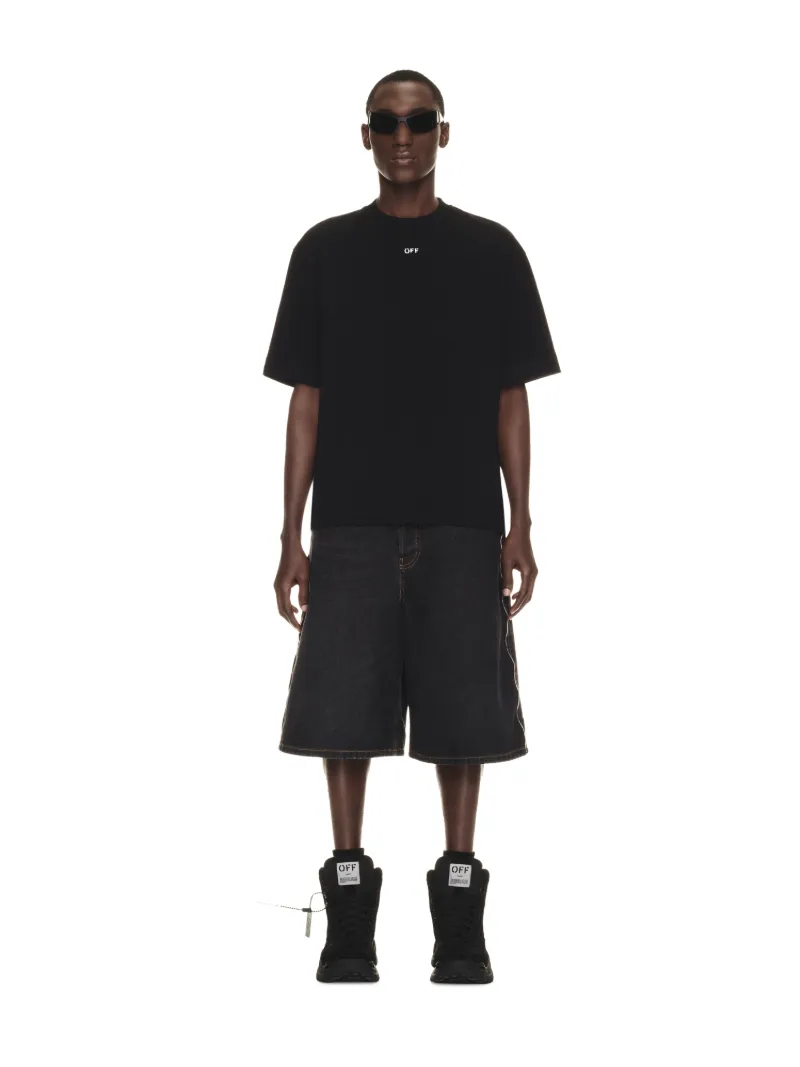 Pfeil Lockere Shorts mit Reißverschluss