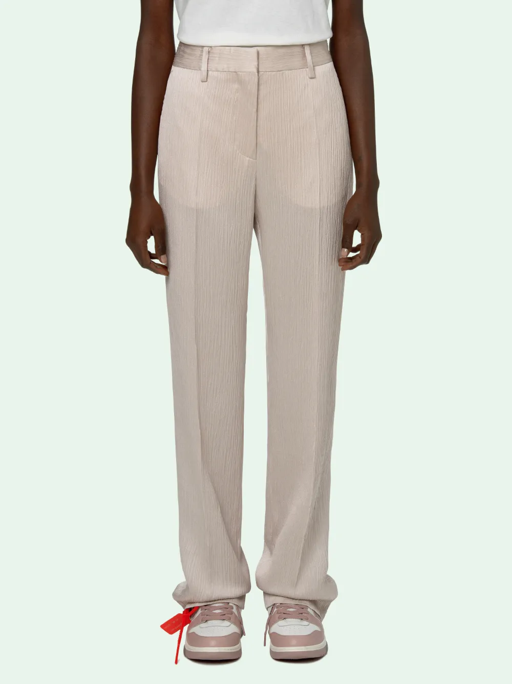 pink formal pants for ladies