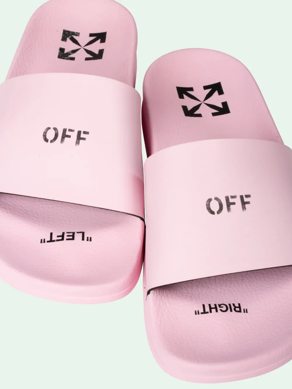 off white pink slides