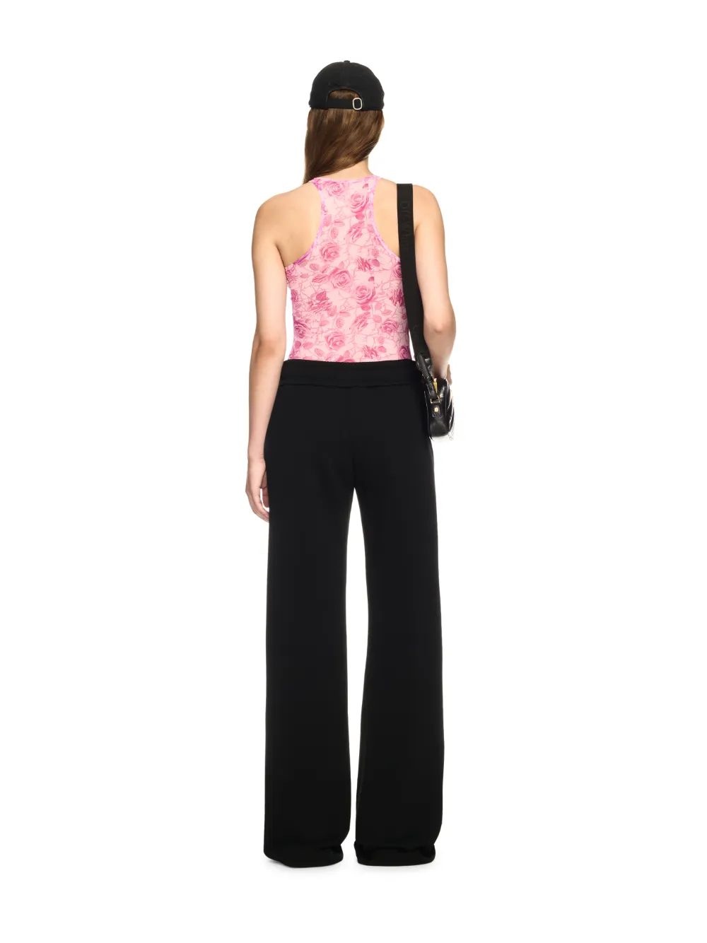 Women Off-White & Pink Printed Top main image 0