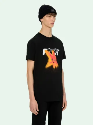 off white fish shirt