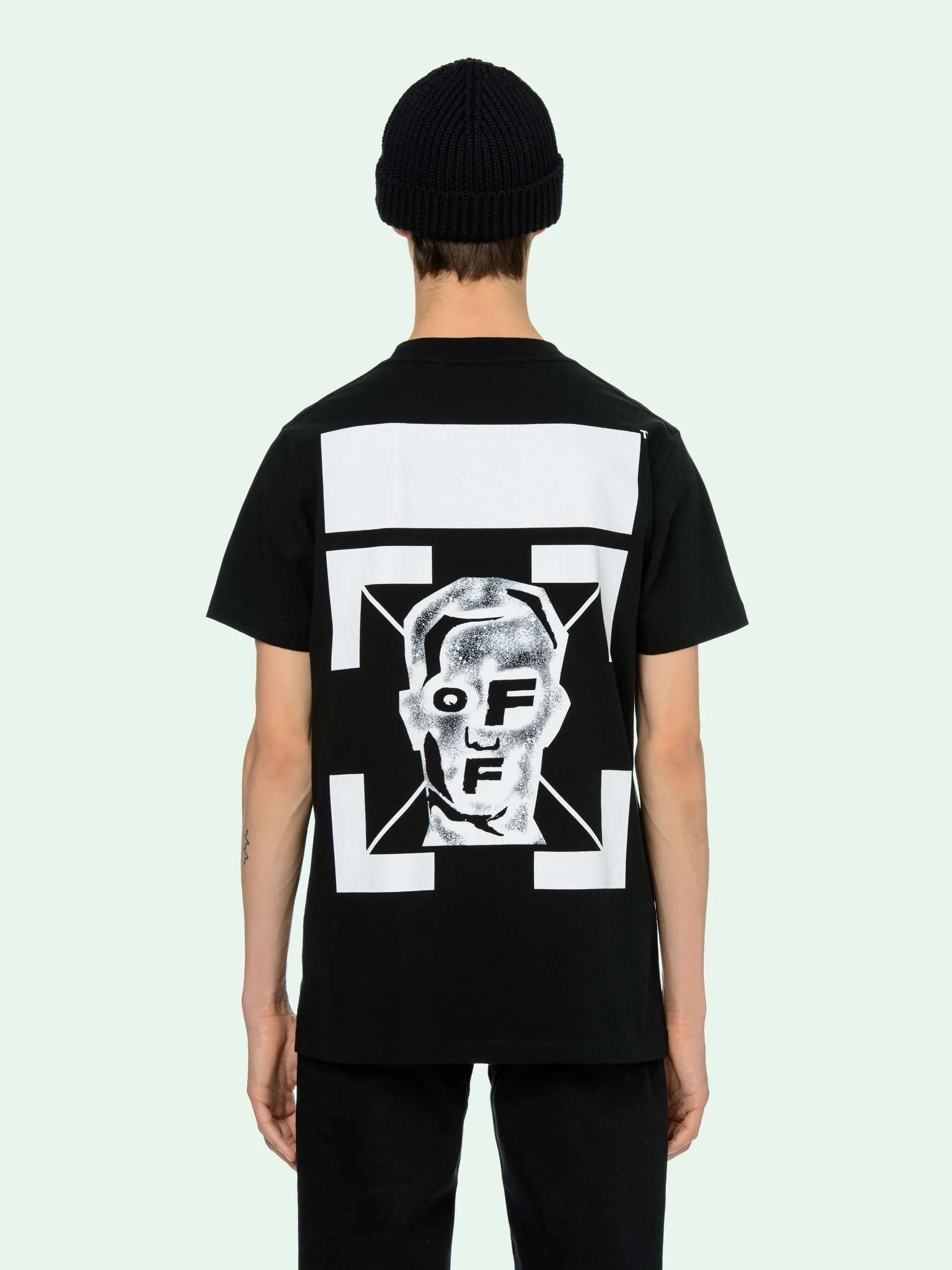 off white fish shirt