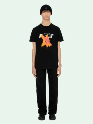 off white fish shirt