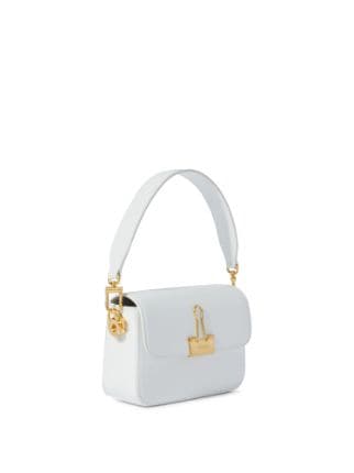 Off-White Binder Leather Shoulder Bag