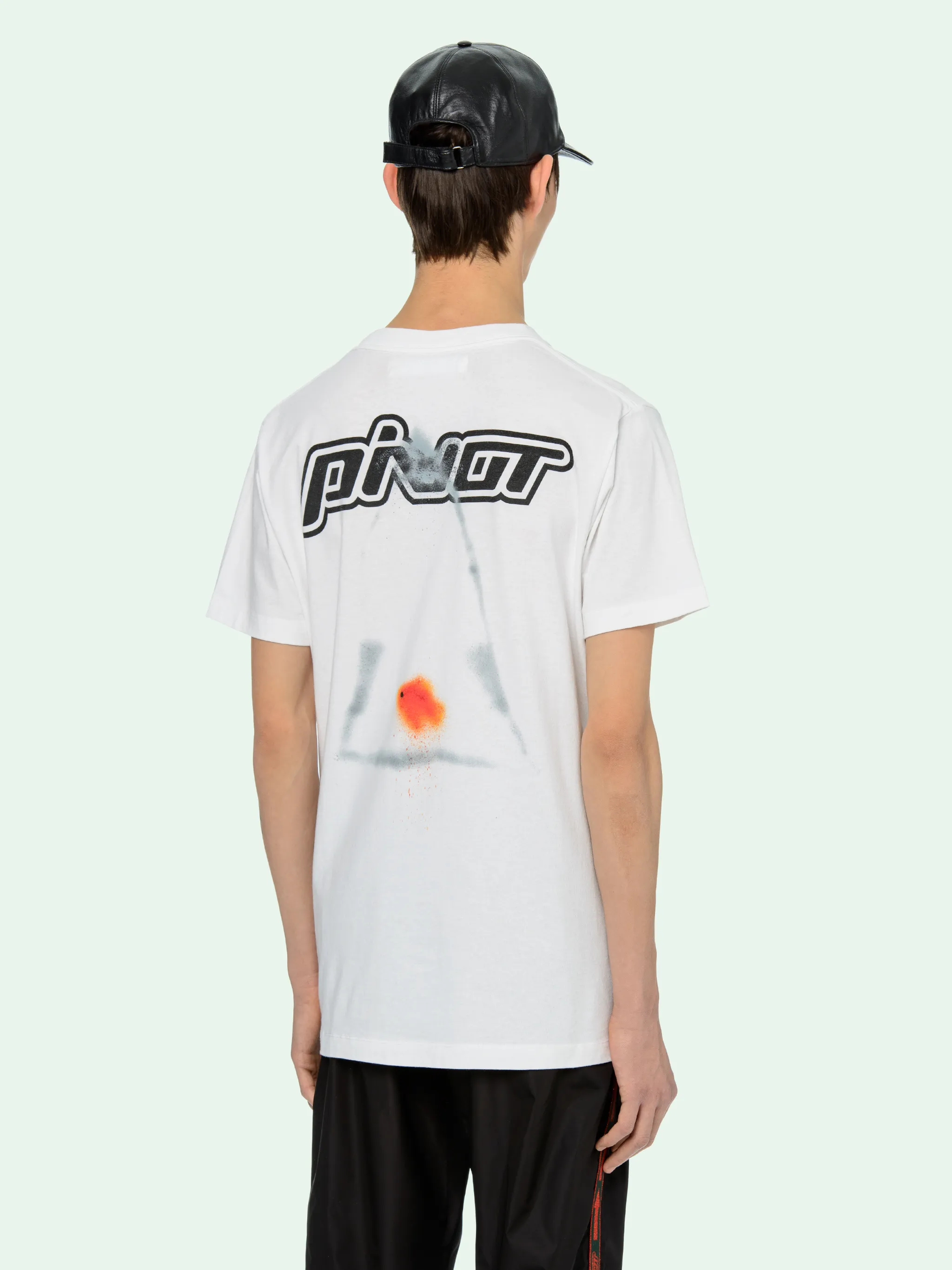 off white fish shirt