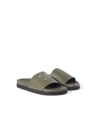 Givenchy khaki sale slides