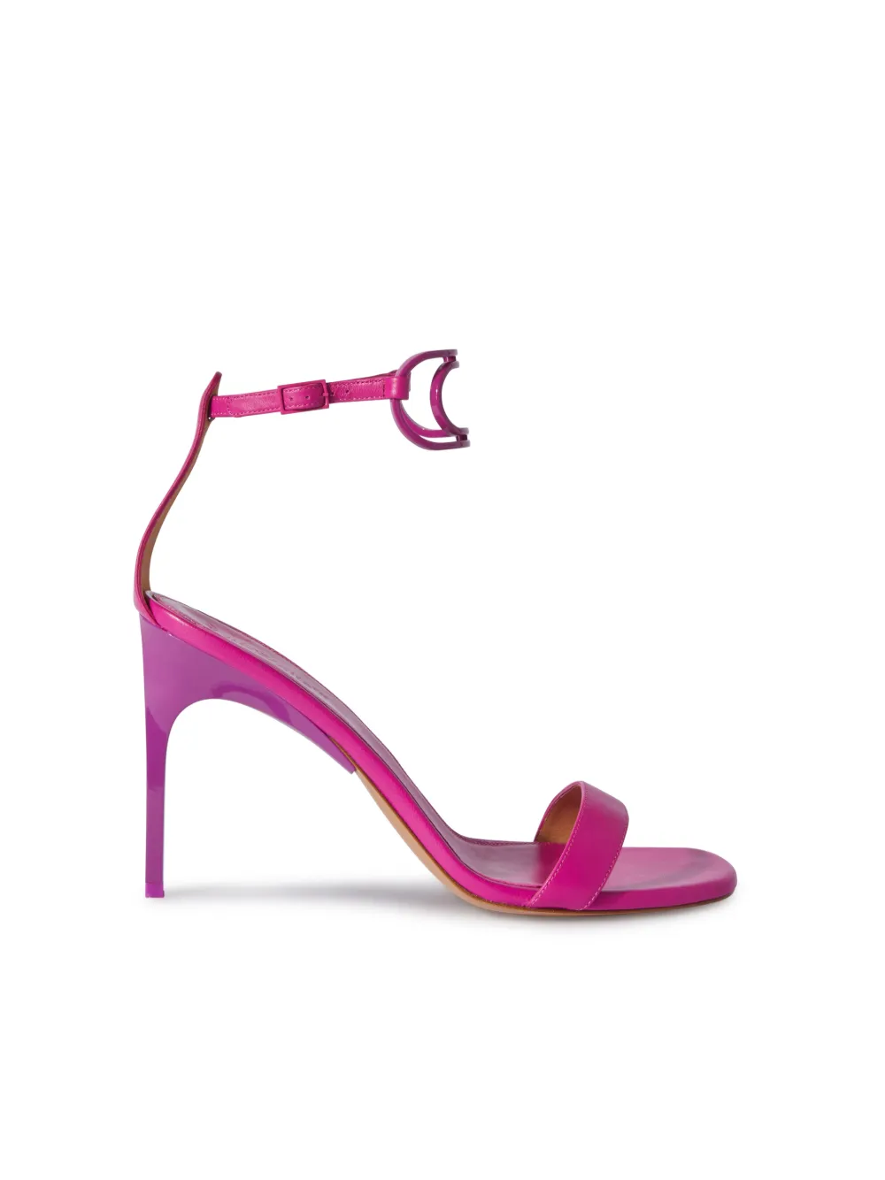 Pop Paperclip High Sandal in pink | Off-White™ Official GB