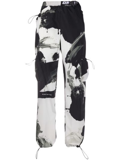 printed active cargo track trousers | Off-White | Eraldo.com