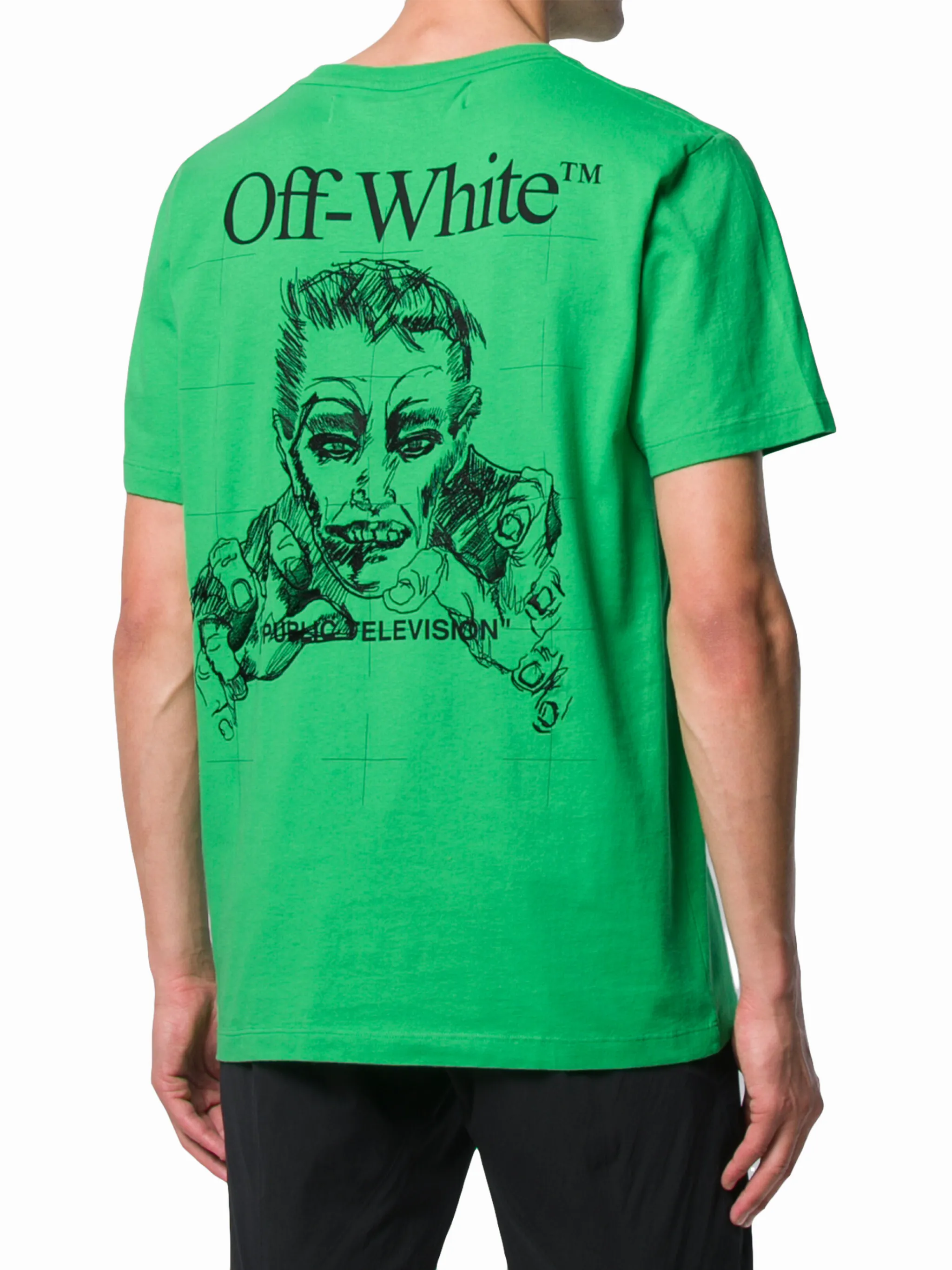 Off-White Public Television T-shirt | Eraldo.com UK