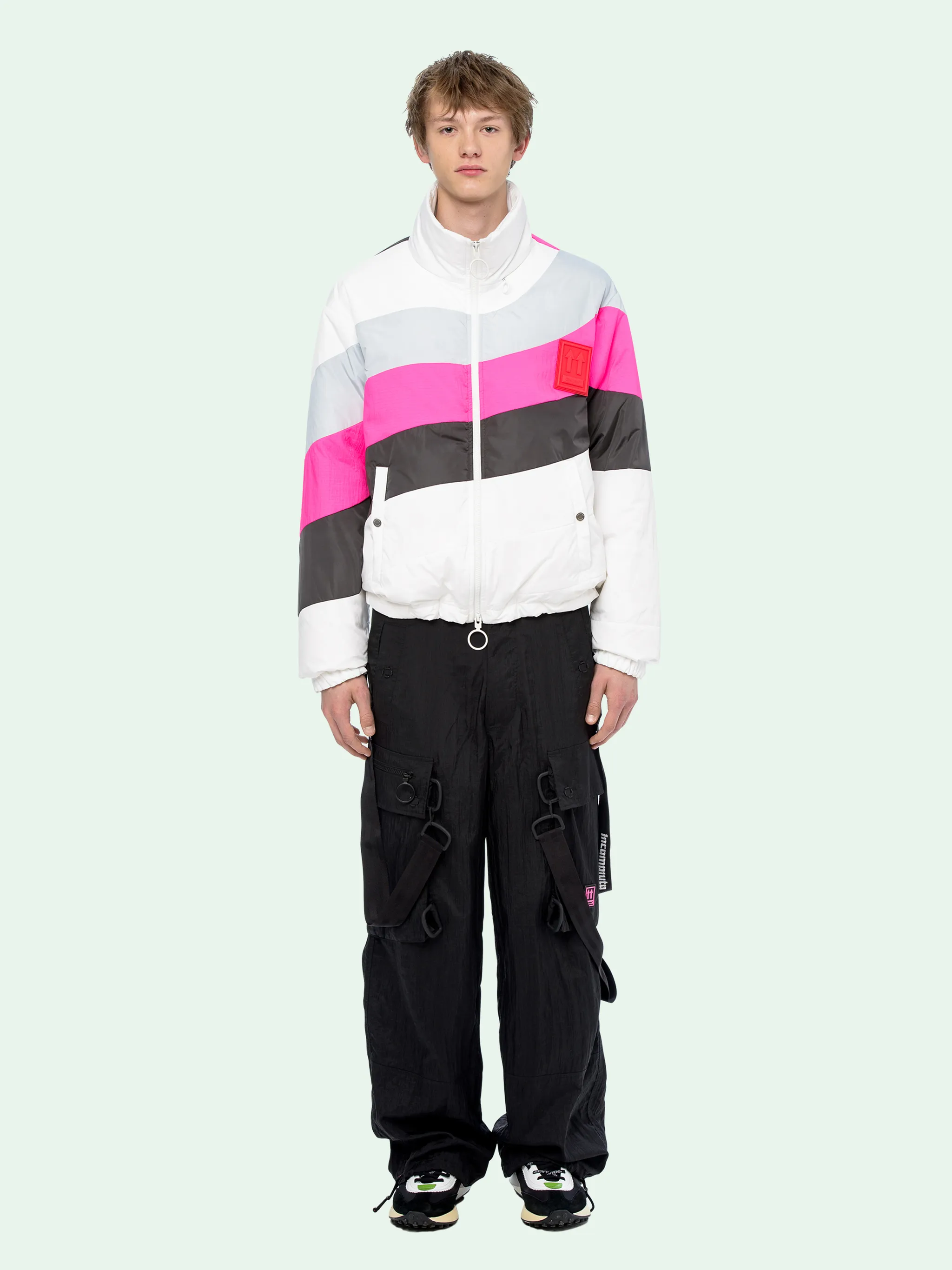 off white bubble jacket
