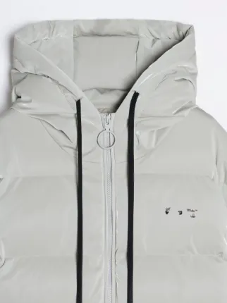 Puffer Jacket in grey | Off-White™ Official CA