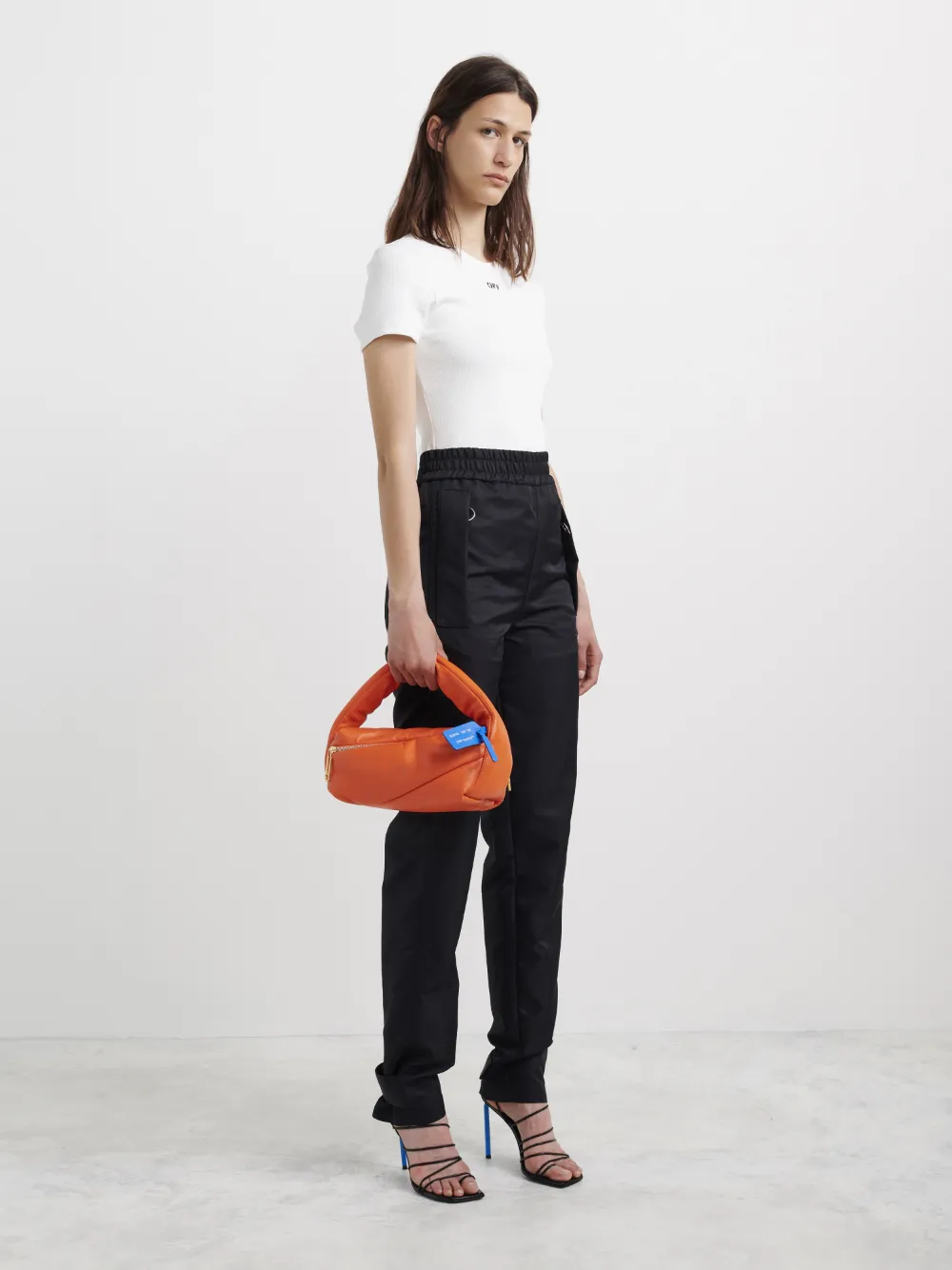 Pump Pouch in orange | Off-White™ Official US