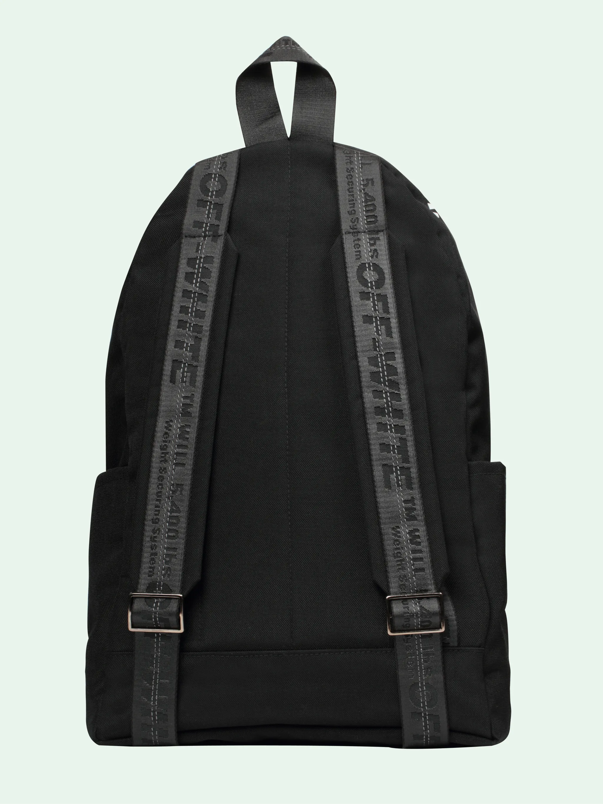 off white backpack black