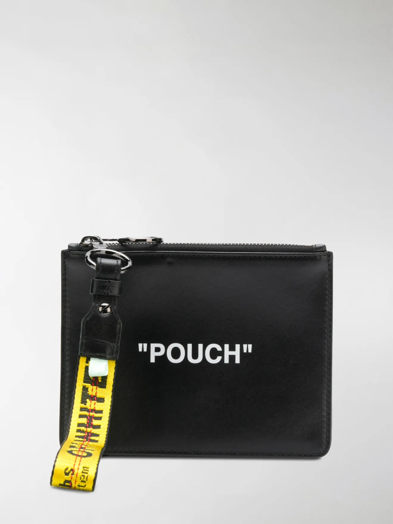 off white double pouch