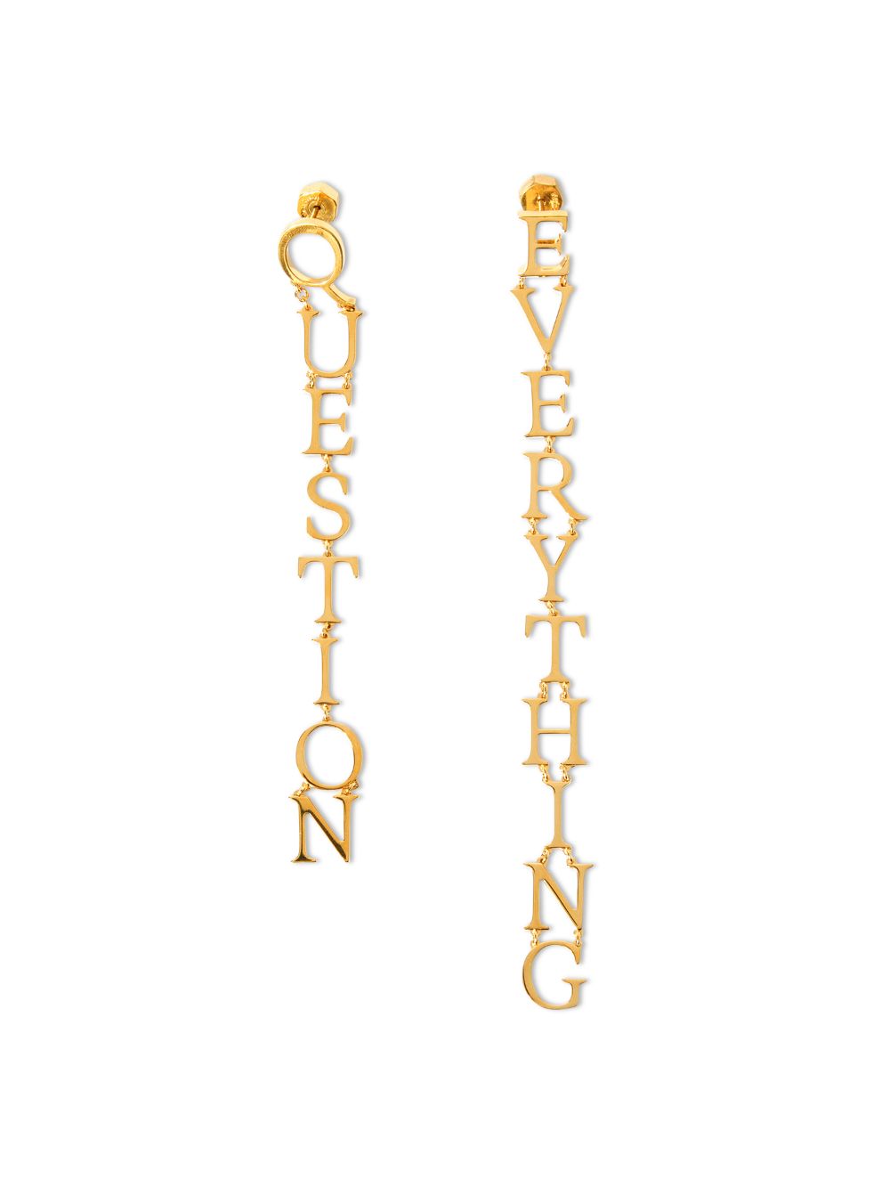 Quote Earrings