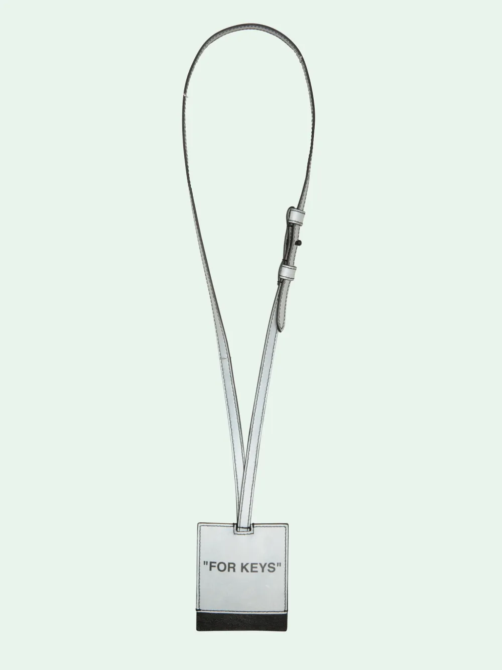 QUOTE KEY CHAIN in black | Off-White™ Official US
